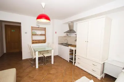 Kuhinja ili čajna kuhinja u objektu Jerry & Oli's Apartments