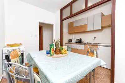 Kuhinja ili čajna kuhinja u objektu Apartment Orchid