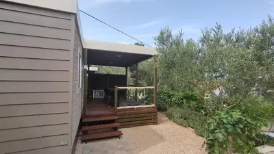 Vrt u objektu Mobile Home Luka plaza Slanica, Murter