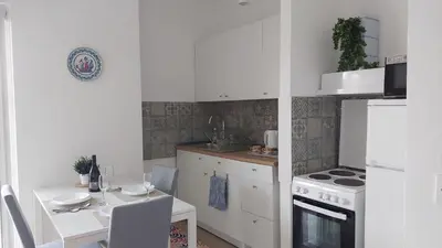 Kuhinja ili čajna kuhinja u objektu Apartments Marta