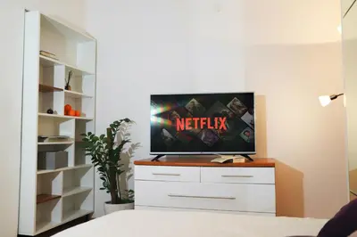 TV i/ili zabavni centar u objektu Apartments Bibic