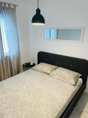 Krevet ili kreveti u jedinici u objektu Apartments with parking space Vodice - 21873