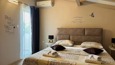 Krevet ili kreveti u jedinici u objektu Apartments Matea