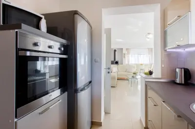 Kuhinja ili čajna kuhinja u objektu Apartments Matea