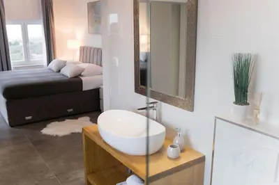 Krevet ili kreveti u jedinici u objektu Villa Sky
