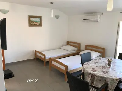 Krevet ili kreveti u jedinici u objektu Apartments Zora