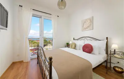 Krevet ili kreveti u jedinici u objektu Villa Sun Spalato Cikas