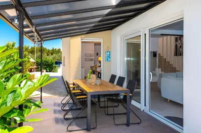 Balkon ili terasa u objektu Villa Lemon Beach