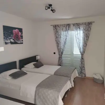 Krevet ili kreveti u jedinici u objektu Apartment in Primosten - Sibenik Riviera 36059