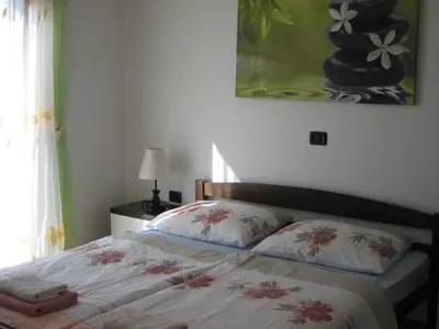 Krevet ili kreveti u jedinici u objektu Apartment in Rogoznica - Sibenik Riviera 36449