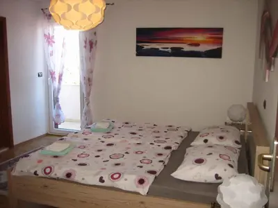 Krevet ili kreveti u jedinici u objektu Apartment in Rogoznica - Sibenik Riviera 36450