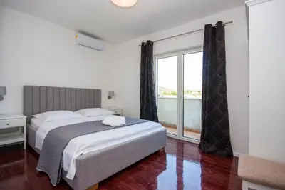 Krevet ili kreveti u jedinici u objektu Villa Grgur
