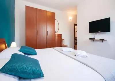Krevet ili kreveti u jedinici u objektu Villa Grgur