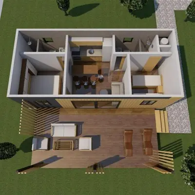 Zgrada u kojoj se nalazi apartman