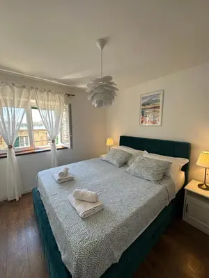 Krevet ili kreveti u jedinici u objektu Karmelita's place - apartmani