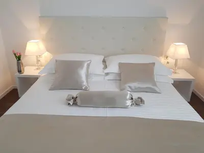 Krevet ili kreveti u jedinici u objektu Apartment Tisno Residence