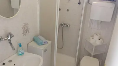 Kupaonica u objektu Apartment Tisno Residence