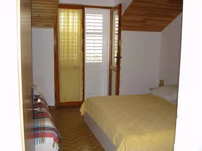 Krevet ili kreveti u jedinici u objektu Apartment in Primosten - Sibenik Riviera 35599