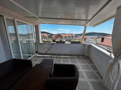 Balkon ili terasa u objektu Apartments Petrović