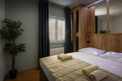 Krevet ili kreveti u jedinici u objektu Apartments Blatančić