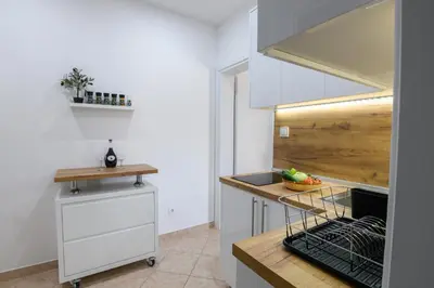 Kuhinja ili čajna kuhinja u objektu Apartments Blatančić