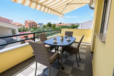 Balkon ili terasa u objektu Apartments Blatančić