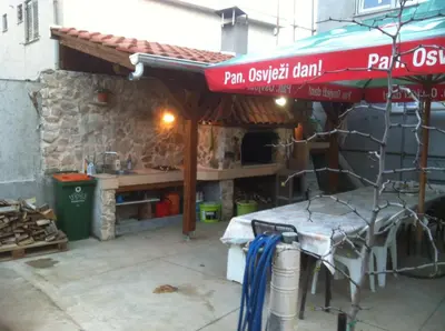 Tlocrt objekta Rooms Ivica Vodice