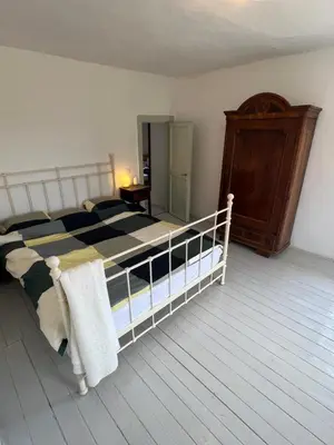 Krevet ili kreveti u jedinici u objektu Light filled spacious penthouse in Šibenik city centre