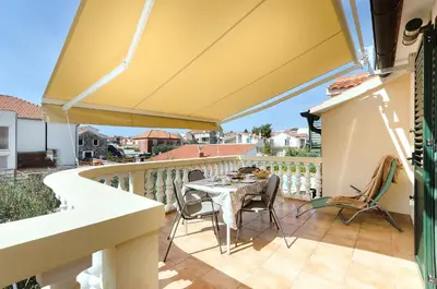 Balkon ili terasa u objektu Apartments Family idyll