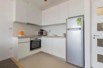 Kuhinja ili čajna kuhinja u objektu Apartnent Zorka1