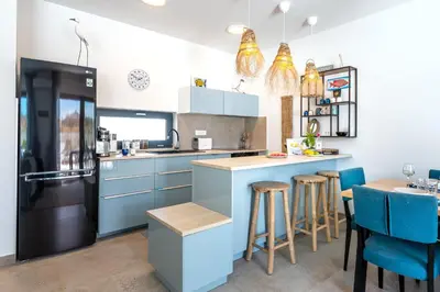Kuhinja ili čajna kuhinja u objektu Villa Navy Lemon