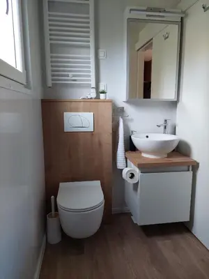 Kupaonica u objektu Julija Mobile Lux