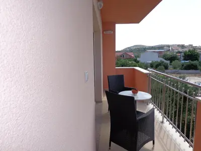 Balkon ili terasa u objektu Villa Palas Apartments