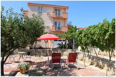Vrt u objektu Villa Palas Apartments