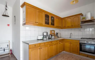 Kuhinja ili čajna kuhinja u objektu Holiday Home Dubrava Tisnjanska 32