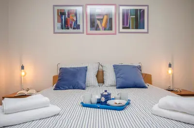 Krevet ili kreveti u jedinici u objektu Apartments Maris