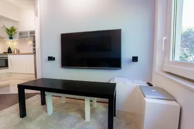 TV i/ili zabavni centar u objektu Apartman Anita
