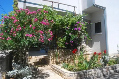 Vrt u objektu Apartments M