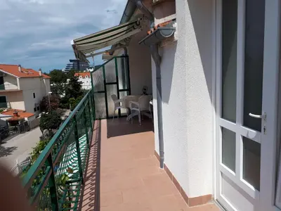 Balkon ili terasa u objektu Mirjana apartman
