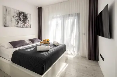 TV i/ili zabavni centar u objektu Villa A