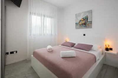 Krevet ili kreveti u jedinici u objektu Villa A