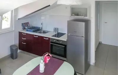 Kuhinja ili čajna kuhinja u objektu 1 Bedroom Amazing Apartment In Sibenik