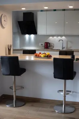 Kuhinja ili čajna kuhinja u objektu Harbour View House