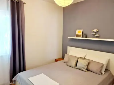 Krevet ili kreveti u jedinici u objektu Apartment in Murter
