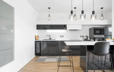 Kuhinja ili čajna kuhinja u objektu 3 Bedroom Stunning Apartment In Vodice