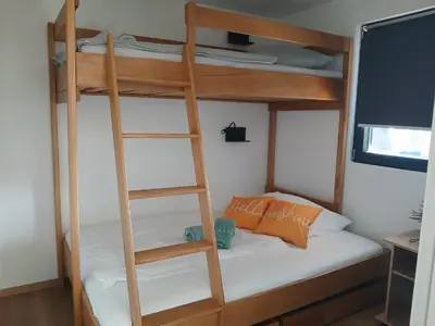 Krevet ili kreveti u jedinici u objektu Vortex PBK MobileHome