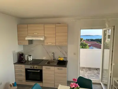 Kuhinja ili čajna kuhinja u objektu Apartments Josip