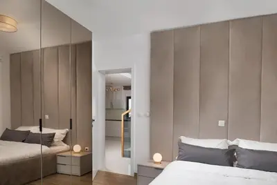 Krevet ili kreveti u jedinici u objektu NEW ! Villa Palm Bay 1 & 2 with two heated pool - near sea