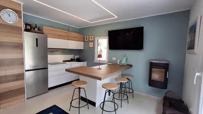 Kuhinja ili čajna kuhinja u objektu Holiday Lodge M3