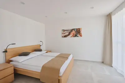 Krevet ili kreveti u jedinici u objektu Apartment R A M L J A K - Apartman 